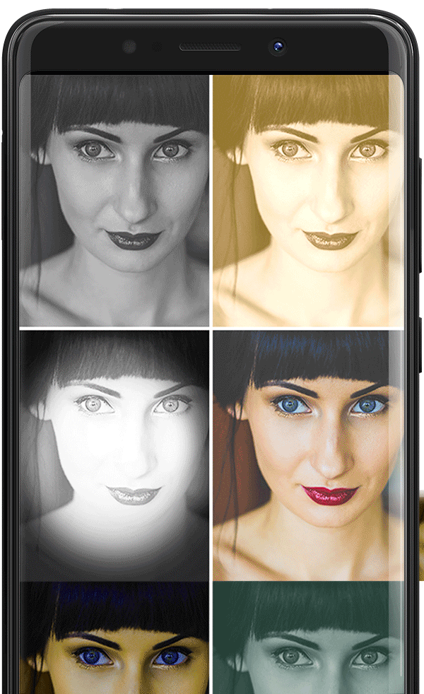 Collection of filters available from View Lite camera