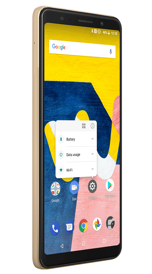simple home page of the View Lite